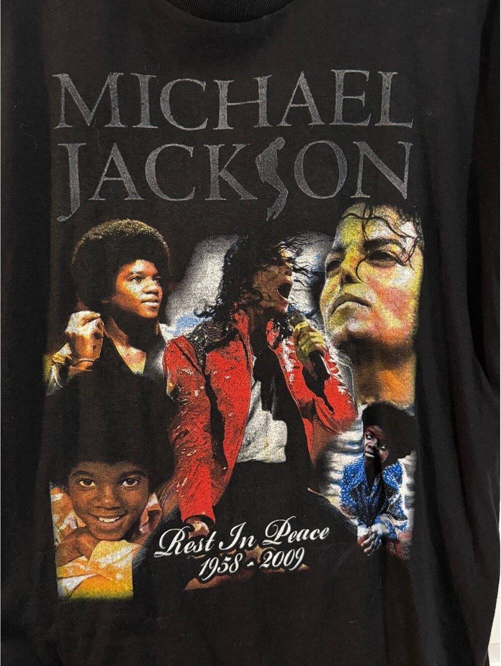 Michael Jackson Rest In Peace 1958-2009 T-Shirt